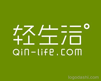 轻生活字体Logo设计