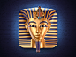 Dribbble - Tutankhamun Mask Icon by Edu Torres