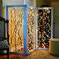 Picture of Twinkling Branches Room Divider