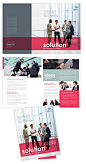 Marketing Consultant Brochure Template