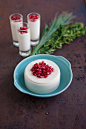 Almond panna cotta!