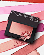 Photo by NARS Cosmetics on March 29, 2024. May be an image of one or more people, lipstick, makeup, pallette, cosmetics and text.