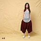日着rizhuo【执.觉】2013夏装女装-简单的夏天-灰色无袖背心T恤