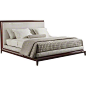 Baker Furniture : Moderne Platform Bed - 8627K : Thomas Pheasant : Browse Products