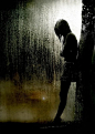 alone in the rain: 
