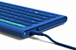 This sliding keyboard reveals a hidden compartment! | Yanko Design