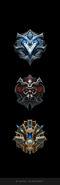 游戏ui资源 收集各种 勋章 logo 标徽等级图腾 符文参考素材-淘宝网