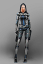 Future Soldier _Girl, kim ki woong : sf Future Soldier concept art
painted in 2012 
저작권은 NS Studio에 있습니다