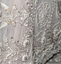 Valentino的高级时装秋/冬2013  钉珠   刺绣  珠绣   高级定制  面料二造