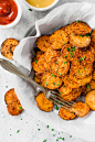 Sweet potato chips are a great healthy side dish that can go with just about anything! They are so easy and so much better than store-bought (deep fried) chips. This Baked Sweet Potato Chips Recipe is a go to for a fun and delicious but HEALTHY side dish.