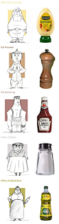 Condiments by XAV-Drawordie.deviantart.com on @deviantART