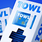 TOWL湿巾包装设计... - @字体品牌精选的微博 - 微博