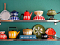 colorful kitchenware 10 Great Ways to Revamp Your Kitchenware with Less Than 50$