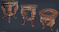 Prop - Round Table, Kento Yamamoto : Assets for games.
Marmoset Viewer test.