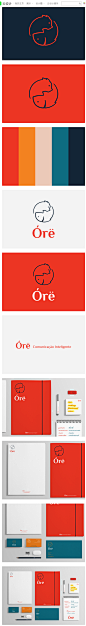 Órë - Intelligent Communication品牌标识欣赏 DESIGN³设计创意 展示详情页 设计时代 #设计#