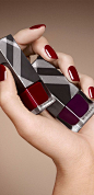 New pigmented nail shades from Burberry Beauty for A/W14