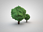 Low poly Trees