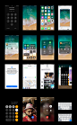 iOS 11 GUI KIT - 设计|创意|资源|交流