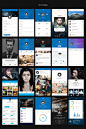 Hexagon iOS 8 Mobile UI Kit - Web Elements - 6