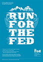 Run for The Fed on Behance