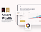 SmartWealth : SmartWealth is a Robo-advisor that provides financial advice and offers portfolio management services.