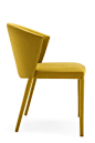 AMELIE #chair by @calligaris1923  #design Orlandini Design #yellow