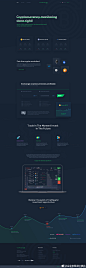 比特币、加密货币类平台的网页设计