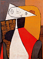 Seated Woman - Pablo Picasso