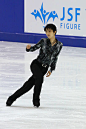 Yuzuru Hanyu competes in the Men's Short Program during day one of the 81st Japan Figure Skating Championships at Makomanai Sekisui Heim Ice Arena on...