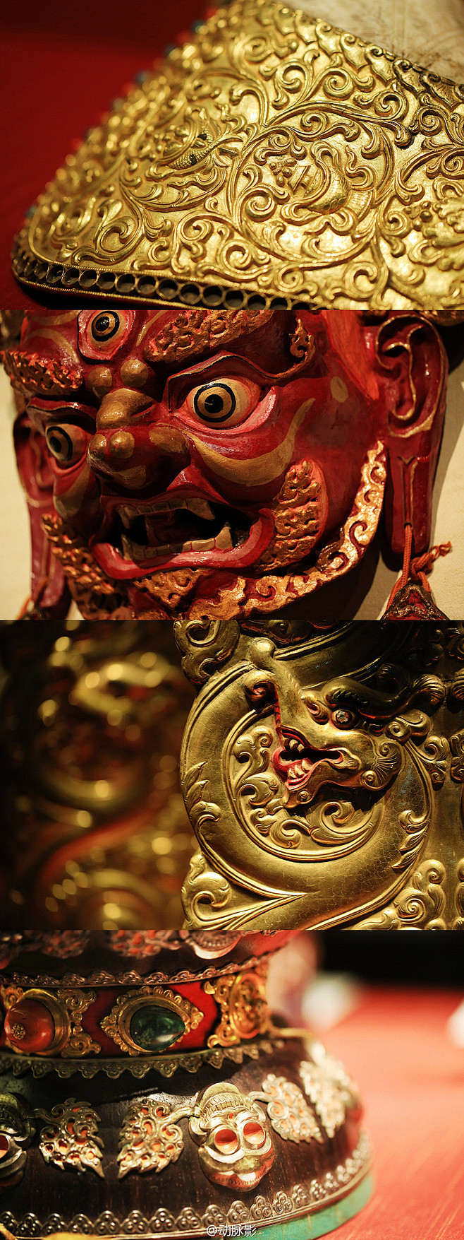 藏传佛教法器与面具