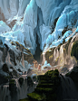 The Frozen pass, Daniel Conway : This started out as very different idea and evolved into what you see now...ive created a GIF of the process for you all to see. hope you guys like it :)

http://i.giphy.com/Iz1synMxmcXrG.gif

