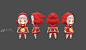 小红帽，小女孩模型 - 角色人物 - 蜗牛模型网 - www.3dsnail.com