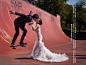 哈苏相机拍的 滑板极限运动 婚纱--www.jingpic.com