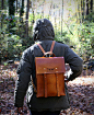 Mifland Rigid Leather Backpack | SOLETOPIA