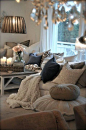 chandeliers, pillows, & sparkles,