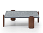 Outdoor coffee table FLORIDA | Coffee table by Minotti