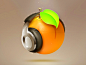 橙子音乐图标UI