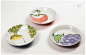 手绘陶瓷大深盘 日本产美浓烧萝卜茄子 环保无机釉下彩不含铅镉-淘宝网