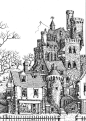 Castle Coloring Pages – coloring.rocks!