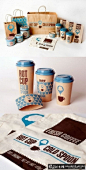 咖啡包装设计 创意咖啡包装袋 咖啡手提袋设计 咖啡饮料杯设计 咖啡VI设计 咖啡视觉图