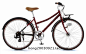 英國【MINI】 复古老款 自动车灯 26寸6变速自行车 男女款- 紅-淘宝网