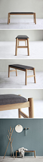 新加坡Outofstock工作室最新设计的一张条凳。