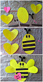 【儿童手工】剪纸-蜜蜂