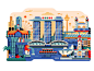 Travel Singapore Scene by Alex Krugli on Dribbble