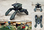 Plastic Kitbashing / Yellow Rover, arnaud caubel : Hi!

Here is a model I made using several parts of commercial plastic kits, paper, cardboard etc... 
All together approx. 40 hours of work. 
Cheers, 
arno