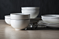 极有家发现 朵颐中式简约陶瓷碗餐具 家用创意白色米饭碗小面碗-淘宝网