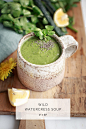 This healthy Watercress Soup is packed full of greens that support the liver. Dairy free, vegan. #watercresssoup #watercresssouprecipe #watercresssouphealthy #watercresssoupvegan #easywatercresssoup #detoxsoup #springsoup  #AscensionKitchen   // Pin to yo