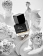 Antiquity : Fragrances shot with statues from ancient Greece and Rome