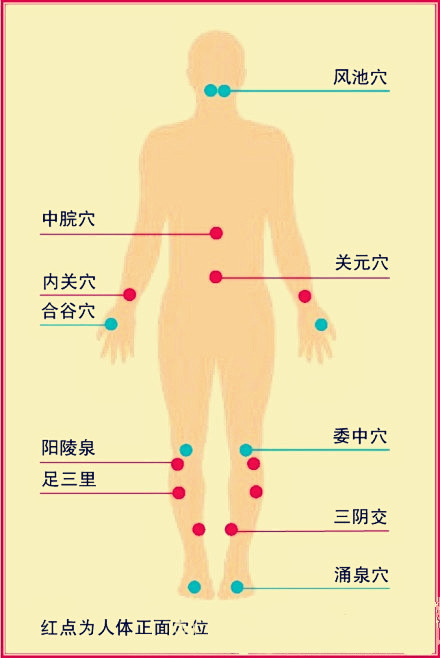 【人体十大养生穴】
湖北省中医院赵焰总结...