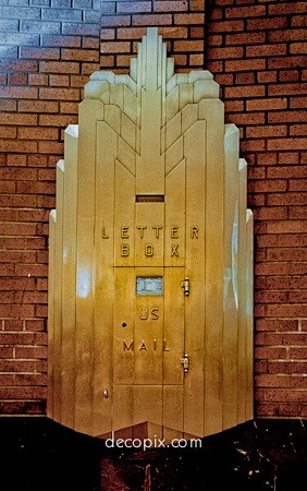 Art Deco Mailbox, We...